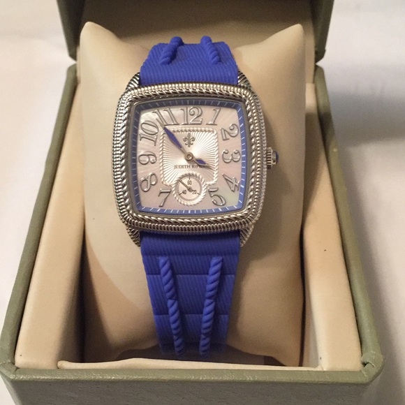 Judith Ripka Accessories - Judith Ripka Silicon Strap Watch - Periwinkle